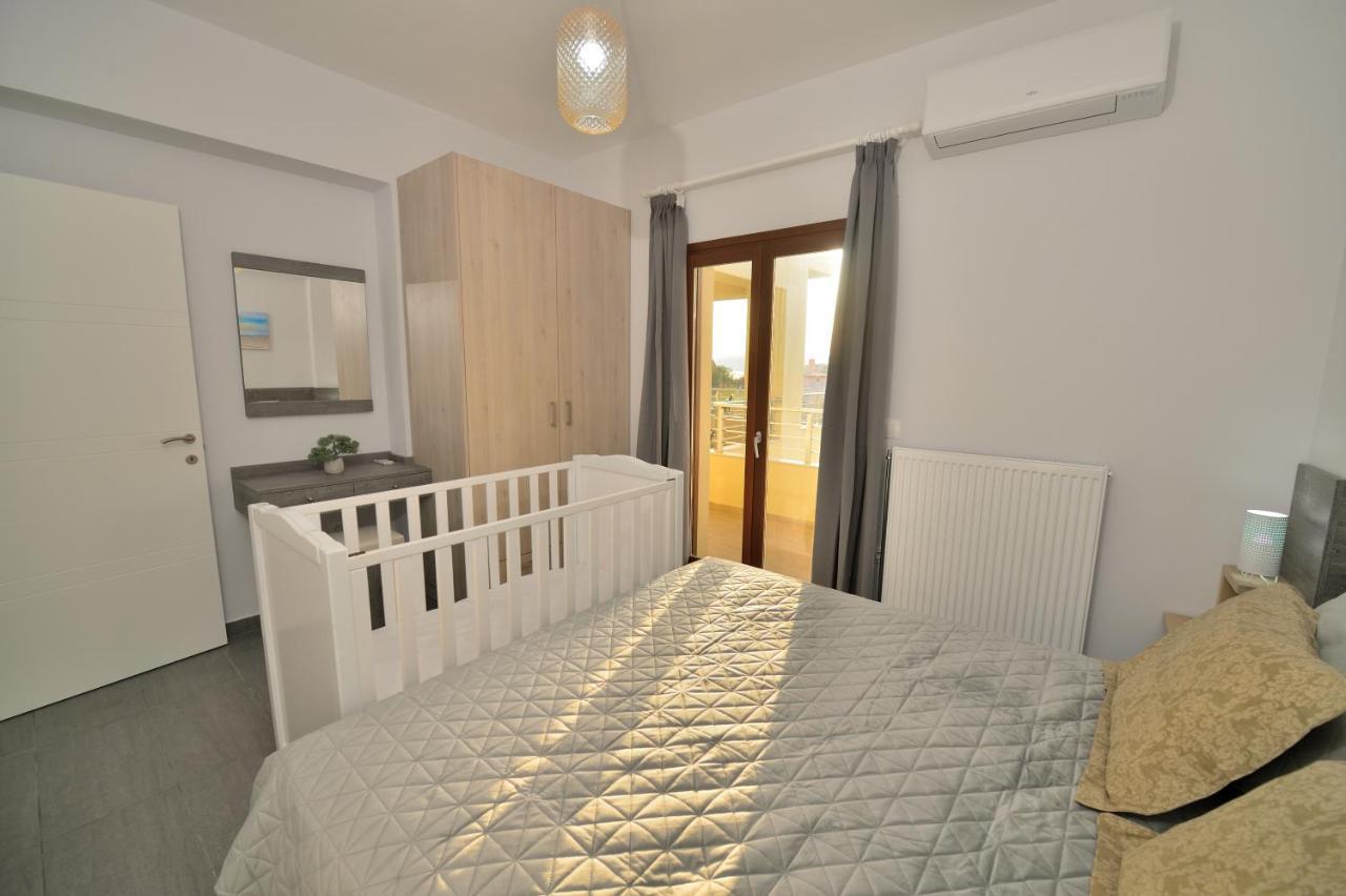 Ammos Apartment - Brand New, Stylish, By The Beach Kíssamos Zewnętrze zdjęcie
